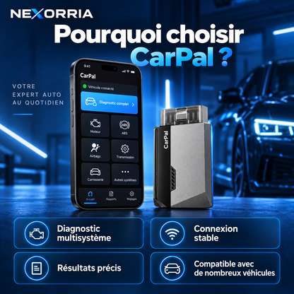 TOPDON CarPal - Scanner de Diagnostic OBD2 Bluetooth